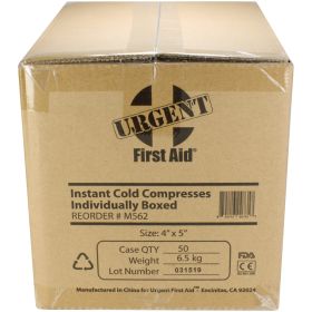 Instant Cold Compress, Boxed 4"x5" - 50 Per Case