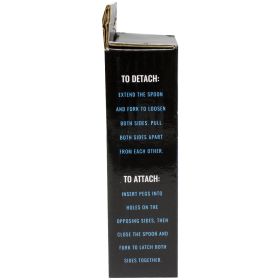Knife/ Fork / Spoon Combo Utility Tool with Can & Bottle Opener
