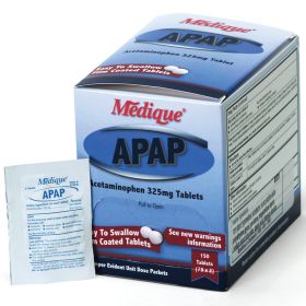 APAP, 150/box - Acetaminophen 325mg