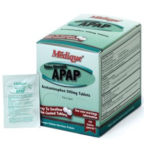 Extra Strength APAP, 100/box - Acetaminophen 500mg