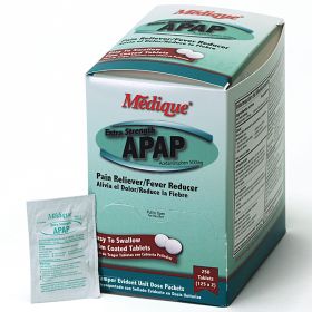 Extra Strength APAP, 250/box - Acetaminophen 500mg