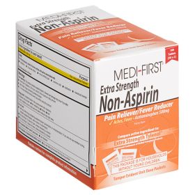 Extra-Strength Non-Aspirin, 100/box - Acetaminophen 500mg