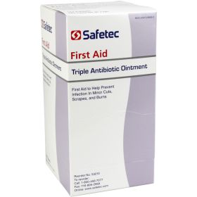 Triple Antibiotic .9gm. Pouch, 144 per box