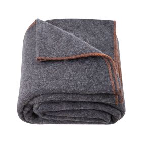 Wool Camping Blanket, Waterproof & Windproof, Flame Retardant, Great for Outdoors, Picnics, Hiking, Sports Events, Travel