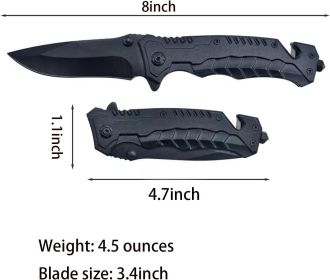 Tactical Folding Knife 10Pack Lock Knife 3.4 Inch EDC Outdoor Camping Tools with Pocket Clip