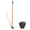 Heavy Duty Deck Board Pallet Buster Tool, 44 Inch Carbon Steel Handle Wrecking Pry Bar, 2000 lbs Weight Capacity