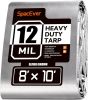 8x10 FT Heavy Duty Waterproof Tarp 12 Mil
