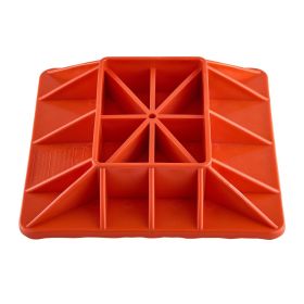 High Lift Jack Base and Handle Keeper, 11.6" x 11.6" Off Road Jack Stand Base with 7000 Pound Capacity