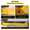 Flood Bag, 24 FT x 20 in  x 12 in Height, Reusable PVC Water Diversion Tubes, Lightweight with Excellent Waterproof Effect Used for Doorways, Garages