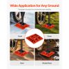High Lift Jack Base and Handle Keeper, 11.6" x 11.6" Off Road Jack Stand Base with 7000 Pound Capacity