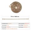 G80 Transport Binder Chain, 5/16" x 14.2' Tow Chain with Clevis Grab Hooks, 4900 lbs Safe Working Load