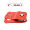 4 Ton Heavy Duty Winch Pully Block - Front-Mounted Towing & Winch with Steel/Synthetic Rope Compatible for Trucks, Tractors, ATVs