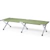 Portable Folding Camping Cot with Carrying Bag Army Green