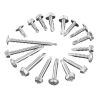 420 PCS Self Drilling Screws, Stainless Steel #8 #10 Sheet Metal Screw Assortment Kit for Metal and Wood