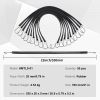 50 Piece Flat Bungee Cord, 19.8 mm Heavy Duty Bungee Straps with Steel S-Hooks, 21" Elastic Bungee Rope for Cargo, Tarps, Trucks and Tent, Black