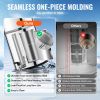 Gravity-fed Water Filter System, 2.25G 304 Stainless-Steel Countertop System, Water Filtration System, Reduces Lead and up to 99% of Chlorine