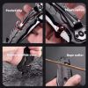 Tactical Folding Knife 10Pack Lock Knife 3.4 Inch EDC Outdoor Camping Tools with Pocket Clip