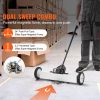 24-Inch Magnetic Sweeper with Wheels, 50 lbs Capacity, with Telescoping Magnetic Pickup Tool, Adjustable Handle