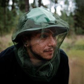 Mosquito Proof Head Protection Net / Mesh Head Cover, Mosquito, Insect, Beekeeping Net Hat, Outdoor, Fishing
