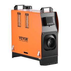 VEVOR 8KW Diesel Air Heater, DC12-24V, Fast Heating Diesel Parking Heater with Remote Control and Color Digital Display, Low Noise