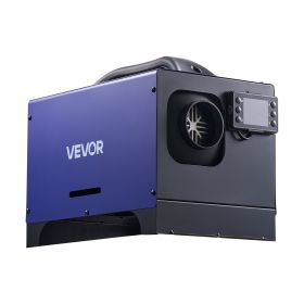VEVOR 8KW Diesel Heater, DC 12V/24V, All in One Portable Diesel Air Heater w/ Remote Control, LCD Display, Fast Heating Low Noise