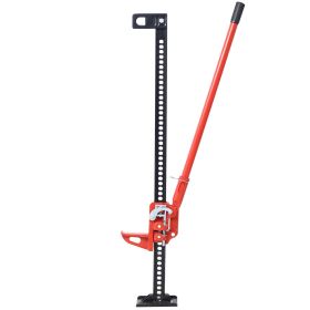 High Lift Farm Jack, 48" Utility Farm Jack, 7000 lbs Capacity, Heavy-Duty Ratcheting Off Road, Farm, Truck, Tractor, SUV Utility Jack
