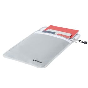 VEVOR Fireproof Document Bag, 2192 F Heat Insulated Fireproof & Waterproof Bag with Smooth Zipper