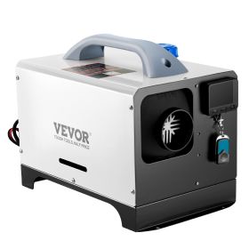 VEVOR 8KW Diesel Air Heater, 12V Truck Parking Heater, One Air Outlet, w/ Black LCD Switch, Remote Control, Fast Heating, Compact