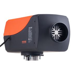 VEVOR 5KW Diesel Air Heater 12V& 24V with Remote Control and LCD, 10L Fuel Tank Diesel Parking Heater
