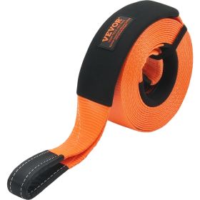 VEVOR 30 FT Heavy Duty Tow Strap Recovery Kit 3" (MBS-36,000 lbs) Tree Saver Winch Strap, Triple Reinforced Loop & Protective Sleeves & Storage