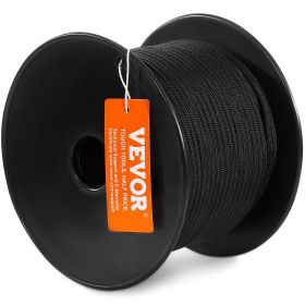 VEVOR Braided Nylon Cord, 3/16 in by 250 ft, 32-Strand Design, 720 LBS Tensile Strength, Multi-PurposeRope for Outdoor Work