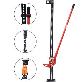 High Lift Farm Jack, 60" Utility Farm Jack, 7000 lbs Capacity, Heavy-Duty Ratcheting Off Road, Farm, Truck Tractor, SUV Utility Jack