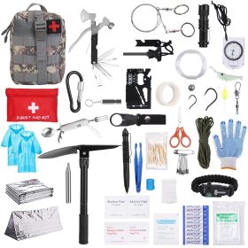 Emergency Survival & First Aid Kit  (125 Piece ) Survival / EDC Gear & Equipment