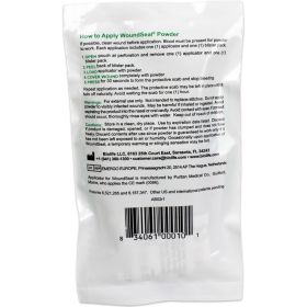 QR WoundSeal + Applicator for Nosebleeds,  Head Wounds and other Hard-To-Reach Wounds - 2 Applications