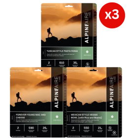AlpineAire 72 Hour Emergency Food Bundle - Vegetarian and gluten-free