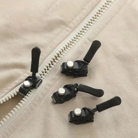 36 piece Zipper Repair Kit - Quick Removal, Exchange & Installation Of New Zipper Head, Top, and Zipper Pull, Suitable For Clothing (Option: S12M12L12)
