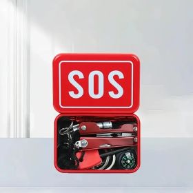 Emergency (8 Piece) Mini Survival Kit (Option: 1pc)
