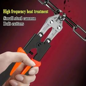 Heavy-duty 8-inch Multi-purpose Wire, Bolt , Chain Cutters, With Olecranon Scissors, Steel Construction (Option: EffortsavingTool)