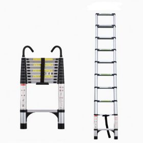 Portable Aluminum Telescopic Ladder (29-114 IN) (Option: 2.9mtelescopic ladder)