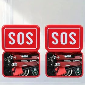 Emergency (8 Piece) Mini Survival Kit (Option: 2)
