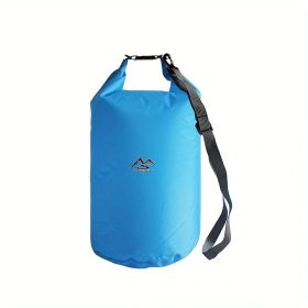 10L/20L/40L  Waterproof, Portable, Lightweight Dry Bag/Sack - Keep Gear Dry and Clean For Kayaking; Gym; Hiking; Swimming; Camping (Color: Blue, Capacity: 40L)