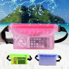 Waterproof Swimming Bag- Shoulder, Waist Pack Bag Mobile Phone Bags Diving Beach Boat Sports