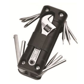 Outdoor/Camping Multi-Functional Combination Tool (Color: black, Type: Survival Tool)