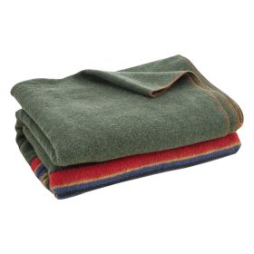 VEVOR Wool Camping Blanket, Large Warm Stadium Blanket, Waterproof & Windproof, Flame Retardant, Great for Outdoors, Picnics, Hiking, Sports Even (Color: Multi-color, Material: Wool Blend)