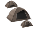 Tent for 2, 4 or 6 Person - Small, Easy Set-Up, Waterproof Two Person Tent for Camping, Family, Outdoor, Kids