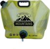 Collapsible Water Container with  2.1 Gallon BPA Free Water Storage Carrier Jug for Folding Hiking, Canteen, Outdoor Sport, Riding, Mountaineer