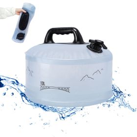 13L Portable Water Bag, Durable, Leak-Proof, Collapsible Bucket / Container for Camping, Hiking, Travel, Backpacking (Style: 13L European and American Style Water Storage Container)
