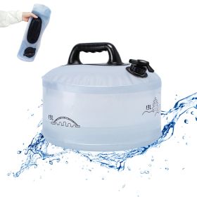 13L Portable Water Bag, Durable, Leak-Proof, Collapsible Bucket / Container for Camping, Hiking, Travel, Backpacking (Style: 13L Vintage Style Water Storage Container)