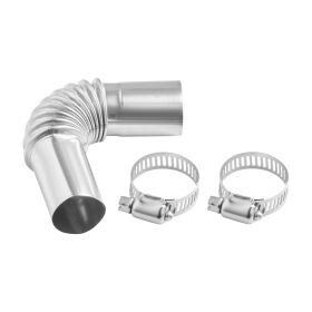 VEVOR  Diesel Heater Exhaust Pipe/Tube Elbow Connector, 0.98 inch (Default: Default)