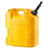 Fuel Container, 5 Gallon, Gas Tank with Spout & Clear Scale, 15 L/min Max Flow Rate, Secure & Leak-proof